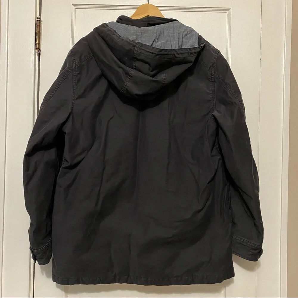 Banana Republic Alpine Parka Coat faded Wood - Picture 2 of 9